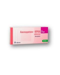 amlodipine - Amlodipine-KRKA tablets 5 mg 30 pcs. florida Pharmacy Online - florida.buy-pharm.com