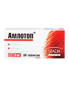 amlodipine - Amlotop tablets 10 mg 30 pcs. florida Pharmacy Online - florida.buy-pharm.com