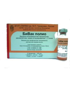 Vaccine for the prevention of polio - BiVac polio (polio vaccine, oral, divalent, live, attenuated, 10 types) .1,3. florida Pharmacy Online - florida.buy-pharm.com