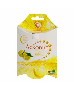 Askorbynovaya kyslota - Ascovite effervescent tablets, lemon 1 g, 10 pcs. florida Pharmacy Online - florida.buy-pharm.com