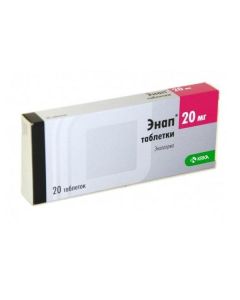 enalapril - Enap tablets 20 mg, 20 pcs. florida Pharmacy Online - florida.buy-pharm.com