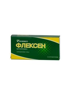 Ketoprofen - Flexen rectal suppositories 100 mg, 12 pcs. florida Pharmacy Online - florida.buy-pharm.com