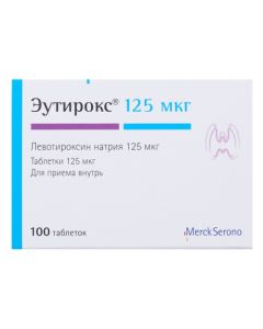 Levothyroxine sodium - Eutirox tablets 125 mcg 100 pcs florida Pharmacy Online - florida.buy-pharm.com