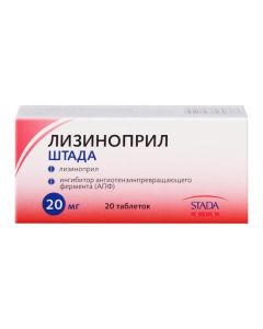 lisinopril - Lisinopril Stada tablets 20 mg, 20 pcs. florida Pharmacy Online - florida.buy-pharm.com