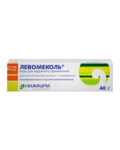 Metylsalytsylat, Levomentol, Chloramphenicol - Levomekol ointment, 40 g florida Pharmacy Online - florida.buy-pharm.com