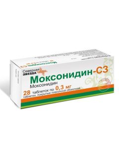 Moksonydyn - Moxonidine-SZ tablets coated.pl.ob. 0.3 mg, 28 pcs. florida Pharmacy Online - florida.buy-pharm.com