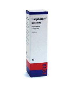 Nytrohlytseryn - Nitromint sublingual spray 0.4 mg / dose 180 doses of 10 g florida Pharmacy Online - florida.buy-pharm.com