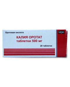 orotic acid - Potassium orotate tablets 500 mg, 20 pcs. florida Pharmacy Online - florida.buy-pharm.com