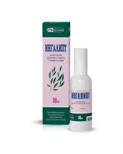 peppermint Edible oil, Sulfanylamide, Sulfathiazole, Timol, Eucalyptus prutovid leaf oil - Inhalipt aerosol 30 ml florida Pharmacy Online - florida.buy-pharm.com