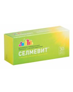 Polyvytamyn , Myneral - Selmevit tablets, 30 pcs. florida Pharmacy Online - florida.buy-pharm.com