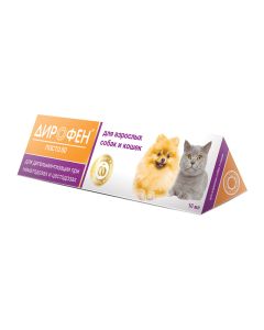 Pyrantel , praziquantel - Dirofen paste 60 for cats and dogs Apisenna 10 ml florida Pharmacy Online - florida.buy-pharm.com