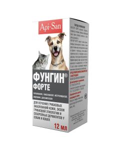 terbinafine, thiabendazole, metronidazole, lidocaine, dexamethasone - Fungin Forte solution for external use plastic bottle dropper Api-San (BET) 12 ml florida Pharmacy Online - florida.buy-pharm.com