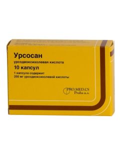 ursodeoxycholic acid - Ursosan capsules 250 mg, 10 pcs. florida Pharmacy Online - florida.buy-pharm.com