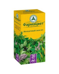 aira rhizomes, valerian rhizomes with roots, Krapyv lystya, Krushyn bark, Mint hide lystya - Gastric collection No. 3 filter bags 2 g, 20 pcs. florida Pharmacy Online - florida.buy-pharm.com