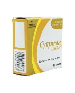 Amylmetakrezol, Dyhlorbenzylov y alcohol - Suprim-Lor lozenges, honey-lemon, 16 pcs. florida Pharmacy Online - florida.buy-pharm.com