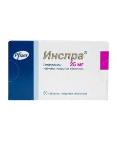 eplerenon - Inspra tablets 25 mg, 30 pcs. florida Pharmacy Online - florida.buy-pharm.com