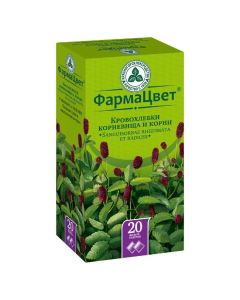 Burnet rhizomes with Korn - Bloodcrabs rhizome and root filter bags 1.5 g, 20 pcs. florida Pharmacy Online - florida.buy-pharm.com