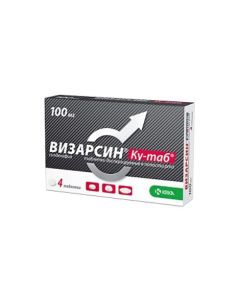 sildenafil - Vizarsin Ku-tab dispersible tablets in the oral cavity 100 mg 4 pcs. florida Pharmacy Online - florida.buy-pharm.com