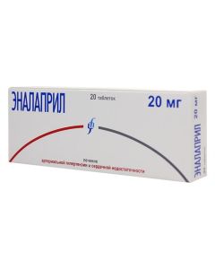 enalapril - enalapril tablets 20 mg 20 pcs pack. florida Pharmacy Online - florida.buy-pharm.com