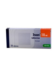 enalapril - Enap tablets 10 mg, 20 pcs. florida Pharmacy Online - florida.buy-pharm.com
