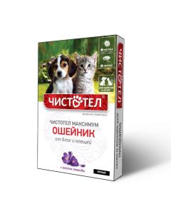 Fypronyl, permethrin - Celandine Maximum Flea and tick collar for puppies and kittens black 1 pc. (BET) florida Pharmacy Online - florida.buy-pharm.com