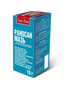 Hydroksymetylhynoksylyndyoksyd, Methyluracilum, chloramphenicol, lidocaine - Ranosan ointment for external use Api-San (BET) 10 g florida Pharmacy Online - florida.buy-pharm.com