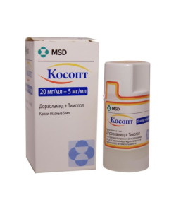 Dorzolamyd, Timolol - Cosopt eye drops 20 mg / ml + 5 mg / ml 5 ml florida Pharmacy Online - florida.buy-pharm.com