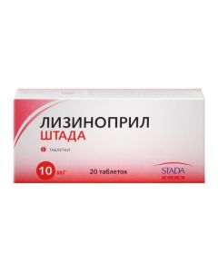 lisinopril - Lisinopril Stada tablets 10 mg, 20 pcs. florida Pharmacy Online - florida.buy-pharm.com