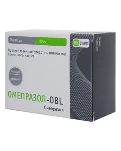 Omeprazole - Omeprazole-OBL capsules 20 mg 28 pcs. florida Pharmacy Online - florida.buy-pharm.com