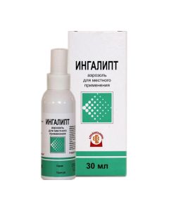 Peppermint oil, Sulfanylamide, Sulfathiazole, Timol, evkalypta prutovydnoho lystev oil - Inhalipt aerosol, 30 ml florida Pharmacy Online - florida.buy-pharm.com