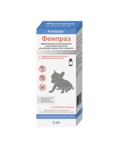 Pyrantel, praziquantel, pchelynoe royal jelly - Pchelodar Fenpraz oral suspension for puppies and small dog breeds 5 ml florida Pharmacy Online - florida.buy-pharm.com