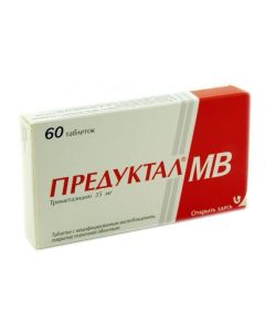 Trimetazidine - Preductal MV tablets with modified release coated. captivity. 35 mg 60 pcs florida Pharmacy Online - florida.buy-pharm.com