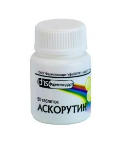 ascorbic acid, rutoside - Ascorutin tablets 50 pcs. florida Pharmacy Online - florida.buy-pharm.com