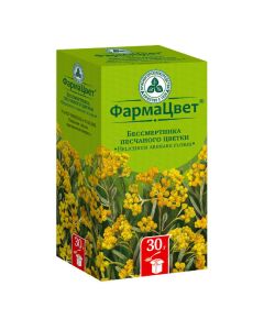 Bessmertnyka sandy tsvetky - Immortelle sandy flowers bundle, 30 g florida Pharmacy Online - florida.buy-pharm.com
