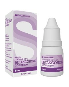 Betaxolol - Betaxolol-SOLOpharm eye drops 0.5% 5 ml florida Pharmacy Online - florida.buy-pharm.com