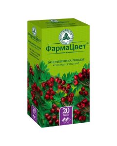 Boyar shnyka plod - Hawthorn fruits filter pack 3 g, 20 pcs. florida Pharmacy Online - florida.buy-pharm.com
