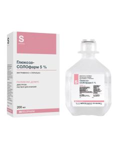 Dextrose - Glucose-SOLOpharm Polyflack Domus 5% plastic 200 ml florida Pharmacy Online - florida.buy-pharm.com