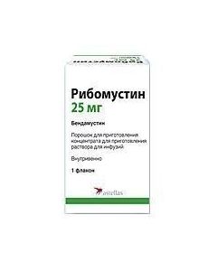 Bendamustyn - Ribomustin powder d / prig. concentrate d / pr. solution for infusion 25 mg vials 1 pc. florida Pharmacy Online - florida.buy-pharm.com