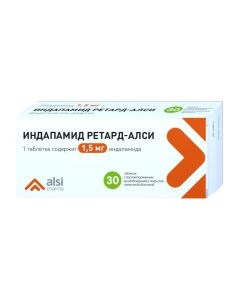 indapamide - Indapamide Retard-ALSI prolonged tablets. 1.5 mg 30 pcs florida Pharmacy Online - florida.buy-pharm.com