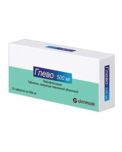 Levofloxacin - Glevo tablets 500 mg, 10 pcs. florida Pharmacy Online - florida.buy-pharm.com