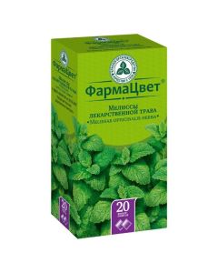 Melyss lek. herb - Melissa medicinal herb filter packs of 1.5 g, 20 pcs. florida Pharmacy Online - florida.buy-pharm.com