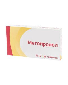 Metoprolol - metoprolol tablets 25 mg 60 pcs. 1 pack florida Pharmacy Online - florida.buy-pharm.com