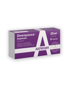 Omeprazole - Omeprazole-Akrikhin capsules 20 mg 30 pcs. florida Pharmacy Online - florida.buy-pharm.com