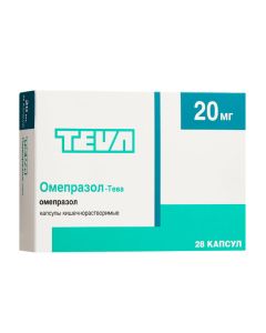 Omeprazole - Omeprazole-Teva enteric capsules 20 mg 28 pcs. florida Pharmacy Online - florida.buy-pharm.com