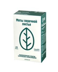 Peppermint peppermint - Peppermint leaves filter packs 1.5 g 20 pcs. florida Pharmacy Online - florida.buy-pharm.com