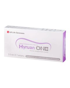 Hyaluronat sodium - Giruan One synovial prosthesis 3 ml syringe 1pc florida Pharmacy Online - florida.buy-pharm.com