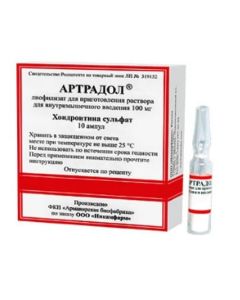 chondroitin sulfate sulfate - Arthradol ampoules 100 mg, 10 pcs. florida Pharmacy Online - florida.buy-pharm.com