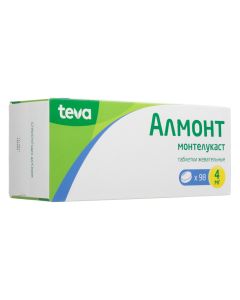 montelukast - Almont chewable tablets 4 mg 98 pcs. florida Pharmacy Online - florida.buy-pharm.com