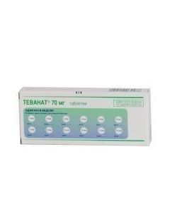 Alendronovaya acid - Tevanat tablets 70 mg, 12 pcs. florida Pharmacy Online - florida.buy-pharm.com