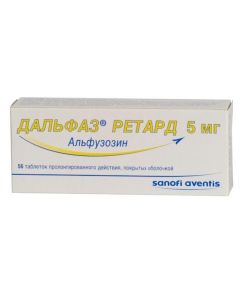 Alfuzozyn - Dalphaz tablets retard 5 mg, 56 pcs. florida Pharmacy Online - florida.buy-pharm.com